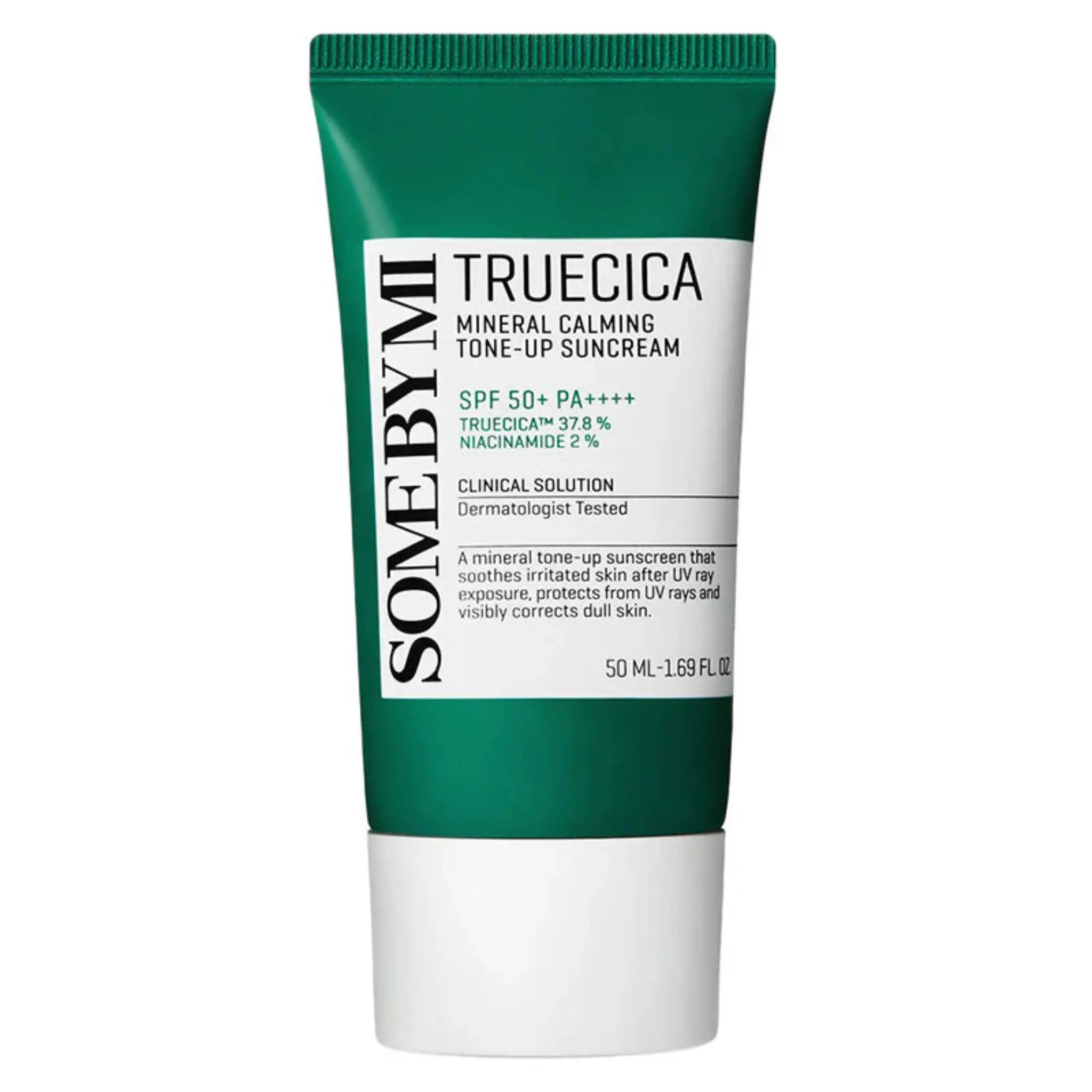 Truecica Mineral Calming Tone-up Suncream SPF 50+ Some By Mi